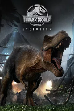 jaquette jeu Jurassic World Evolution