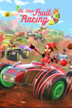 jaquette jeu All-Star Fruit Racing