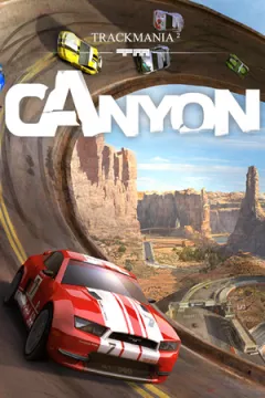 jaquette jeu TrackMania² Canyon