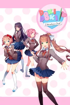 jaquette jeu Doki Doki Literature Club