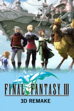 jaquette jeu Final Fantasy III (3D Remake)