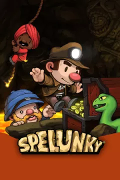 jaquette jeu Spelunky