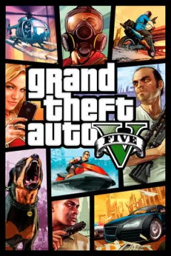 jaquette jeu Grand Theft Auto V Version originale