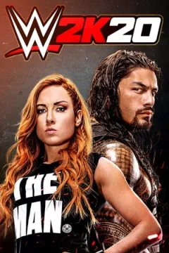 jaquette jeu WWE 2K20