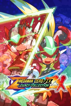 jaquette jeu Mega Man Zero/ZX Legacy Collection