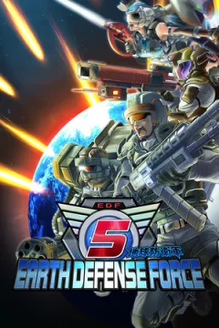 jaquette jeu EARTH DEFENSE FORCE 5