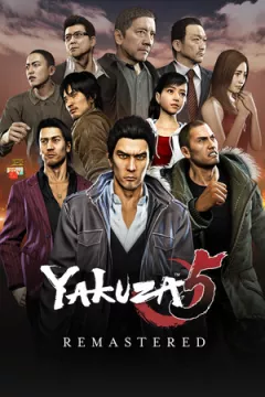 jaquette jeu Yakuza 5 Remastered