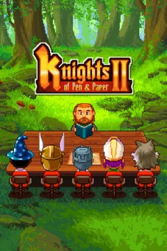 jaquette jeu Knights of Pen and Paper 2