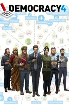 jaquette jeu Democracy 4