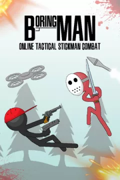 jaquette jeu Boring Man - Online Tactical Stickman Combat