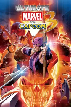 jaquette jeu ULTIMATE MARVEL VS. CAPCOM 3