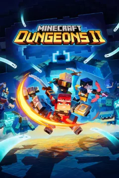 jaquette jeu Minecraft Dungeons II