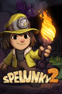 jaquette jeu Spelunky 2