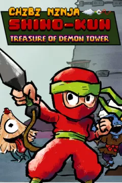 jaquette jeu Chibi Ninja Shino-kun: Treasure of Demon Tower