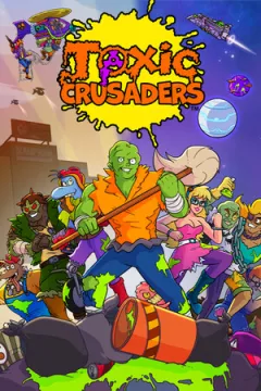 jaquette jeu Toxic Crusaders