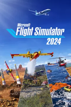 jaquette jeu Microsoft Flight Simulator 2024