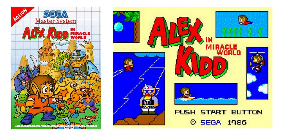 Alex Kidd nostalgie