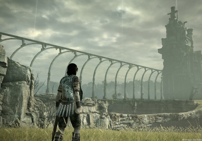 paysage shadow of the colossus