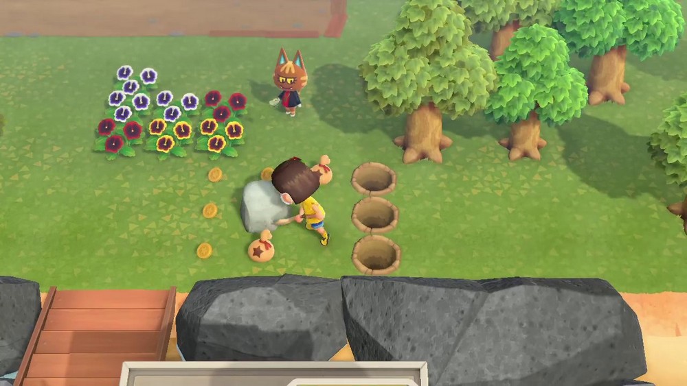 Rocher magique dans Animal Crossing New Horizons