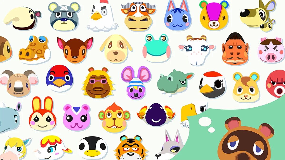 Listes d'habitants disponibles dans Animal Crossing: New Horizons.