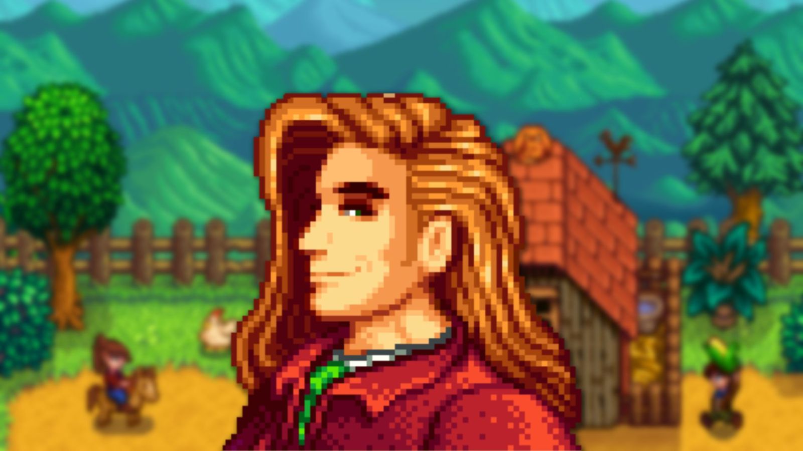 Elliott dans Stardew Valley.