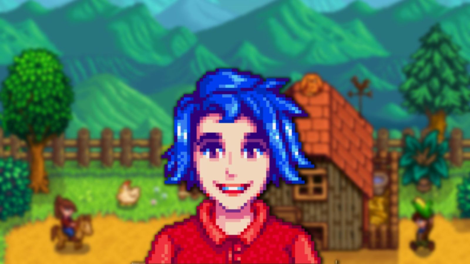 Emily dans Stardew Valley.