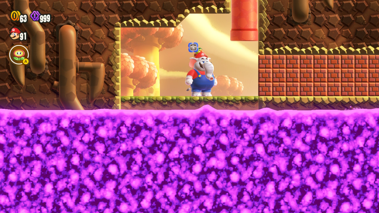Sortie secrète dans Super Mario Wonder