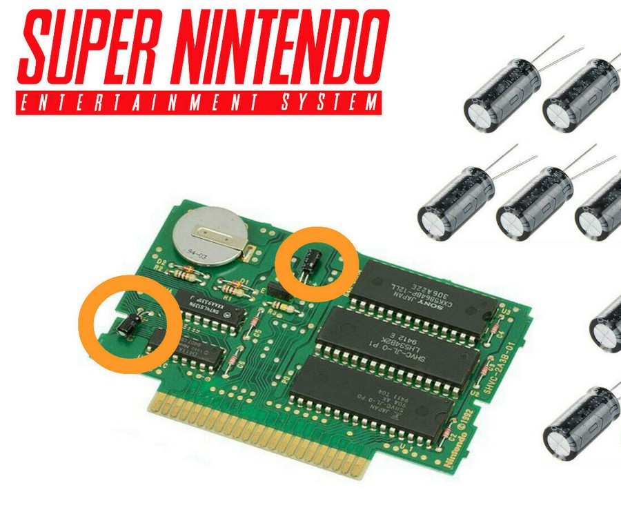 pcb d'une Snes