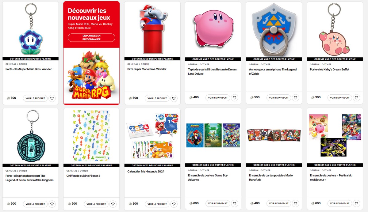 récompense smynintendostore