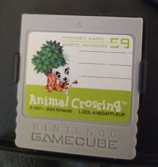 cartouche mémoire animal crossing