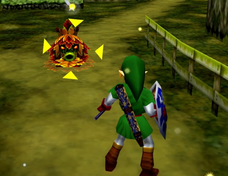 z-targeting Zelda ocarina of time