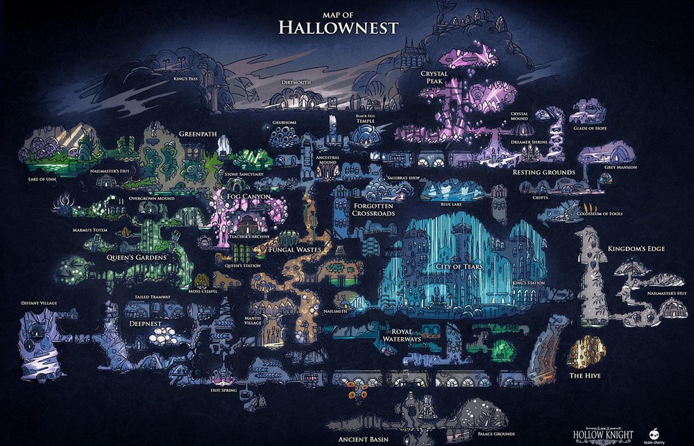 map hallowNest