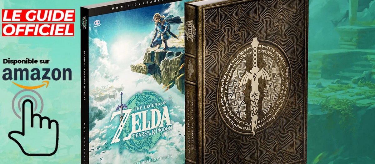 guide officiel du jeu Zelda TOTK