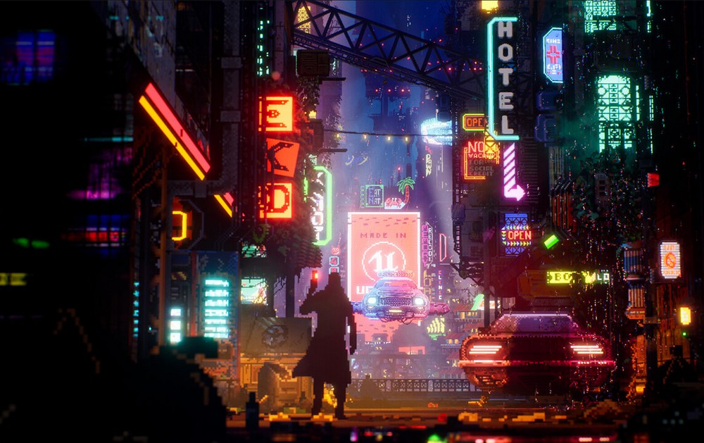 Une ambiance de Blade Runner quand même non?