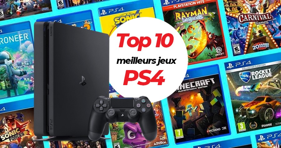 illustration Top 10 des meilleurs jeux PS4