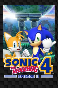 jaquette jeu SONIC THE HEDGEHOG 4 Episode II