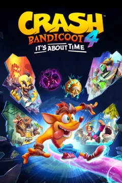 jaquette jeu Crash Bandicoot 4: It’s About Time