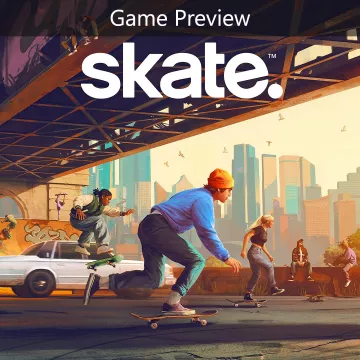 jaquette jeu skate. (Aperçu du jeu)