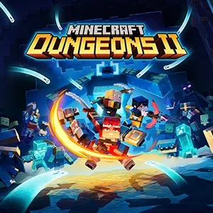 jaquette jeu Minecraft Dungeons II